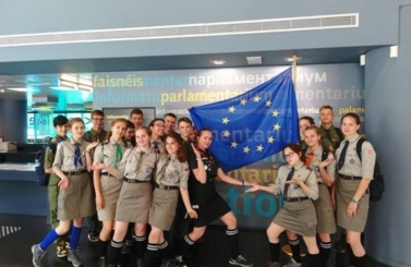 Starogardzcy harcerze na InterCamp