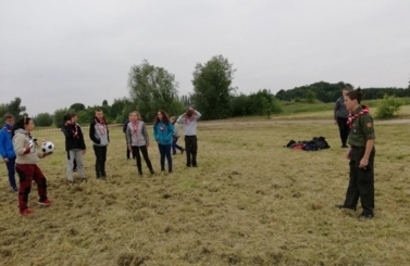 Starogardzcy harcerze na InterCamp