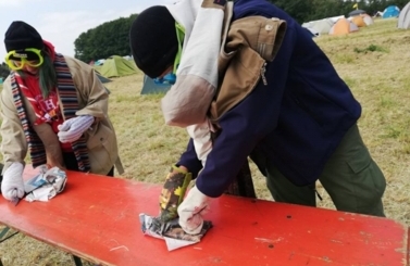 Starogardzcy harcerze na InterCamp