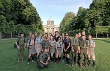 Starogardzcy harcerze na InterCamp