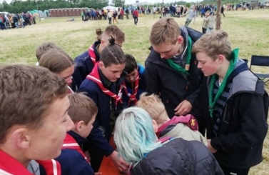Starogardzcy harcerze na InterCamp