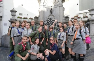 Starogardzcy harcerze na InterCamp