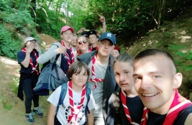 Starogardzcy harcerze na InterCamp