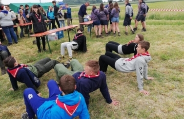Starogardzcy harcerze na InterCamp