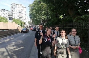 Starogardzcy harcerze na InterCamp