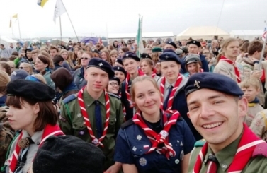 Starogardzcy harcerze na InterCamp