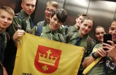 Starogardzcy harcerze na InterCamp