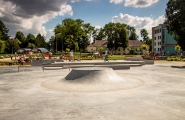Mural przy Skateparku
