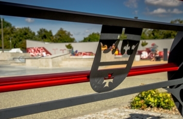 Mural przy Skateparku