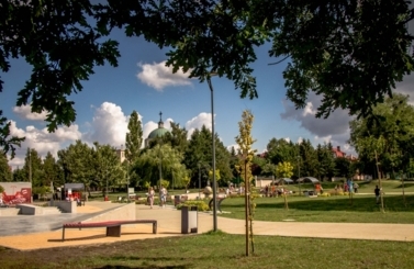 Mural przy Skateparku