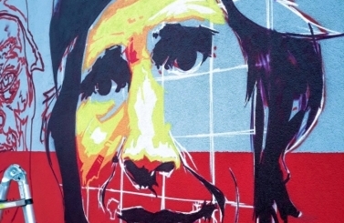 Mural przy Skateparku