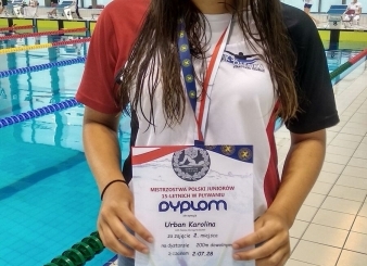Karolina Urban z 4 medalami Mistrzostw Polski