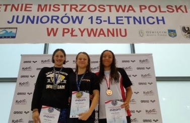 Karolina Urban z 4 medalami Mistrzostw Polski