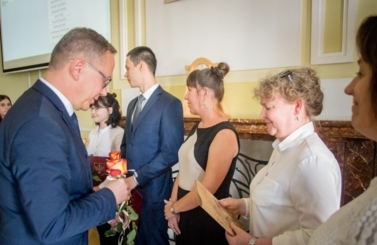 Najlepsi maturzyści nagrodzeni
