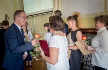 Najlepsi maturzyści nagrodzeni