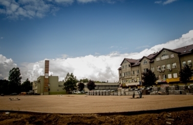 raport z budowy parku miejskiego