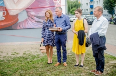 Odsłoniecie muralu