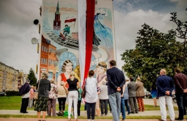 Odsłoniecie muralu