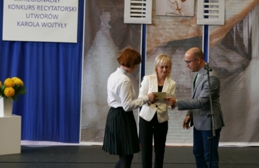 Konkurs recytatorski poezji Jana Pawła II 