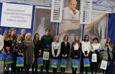 Konkurs recytatorski poezji Jana Pawła II 