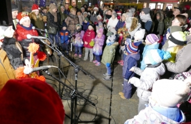 Rozświetlenie choinki