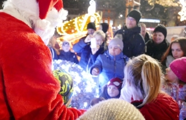 Rozświetlenie choinki
