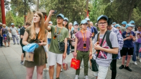 Wizyta polskiej młodzieży w Chinach