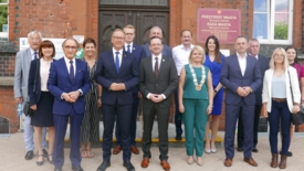 Wizyta delegacji na Dniach Starogardu