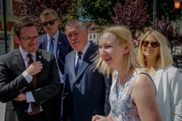 Wizyta delegacji na Dniach Starogardu