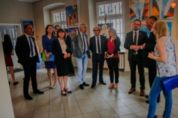 Wizyta delegacji na Dniach Starogardu
