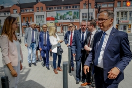 Wizyta delegacji na Dniach Starogardu