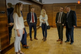 Wizyta delegacji na Dniach Starogardu