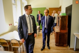 Wizyta delegacji na Dniach Starogardu
