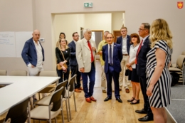 Wizyta delegacji na Dniach Starogardu