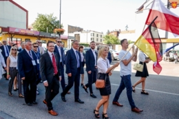 Wizyta delegacji na Dniach Starogardu