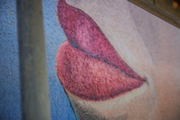 Mural przy dworcu