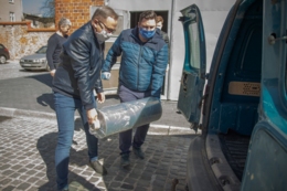 Materiał na przyłbice