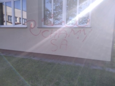 Akt wandalizmu -hale sportowe