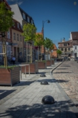 Kule zamiast słupk&oacute;w