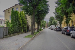 ul. Gimnazjalna po remoncie