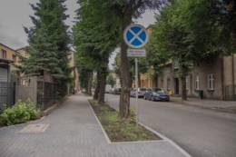 ul. Gimnazjalna po remoncie