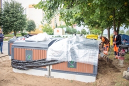 P&oacute;łpodziemne pojemniki na osiedlach w Starogardzie