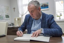Jan Kilian - księga kondolencyjna