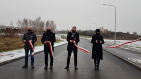 Otwarcie ulicy Iwaszkiewicza