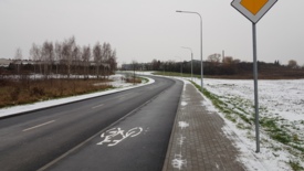 Otwarcie ulicy Iwaszkiewicza