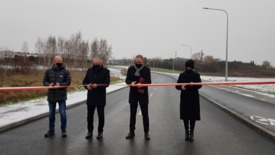 Otwarcie ulicy Iwaszkiewicza