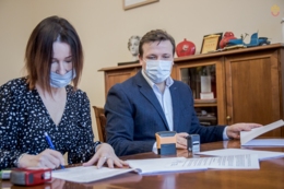 Podpisanie umowy z PBD na remont 