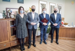 Podpisanie umowy z PBD na remont 