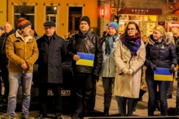 Wiec solidarności z Ukrainą