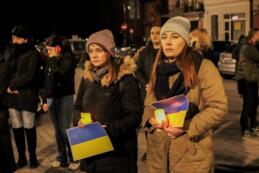 Wiec solidarności z Ukrainą